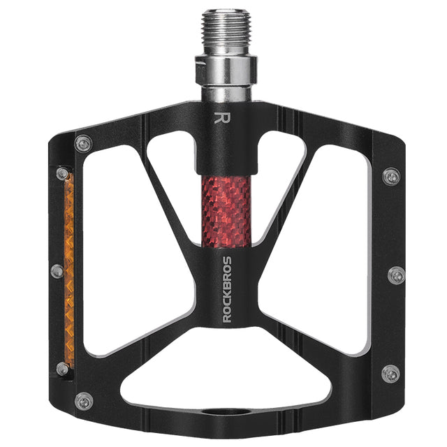 ROCKBROS Lightweight Flat Bike Pedals in Various Colours (Pair)