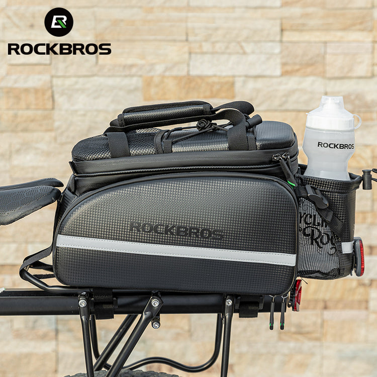 ROCKBROS Deluxe Bicycle Pannier Bike Bag with Extendable Compartments
