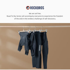 【ROAD TO SKY by ROCKBROS Women's Cycling Bib Shorts in Black