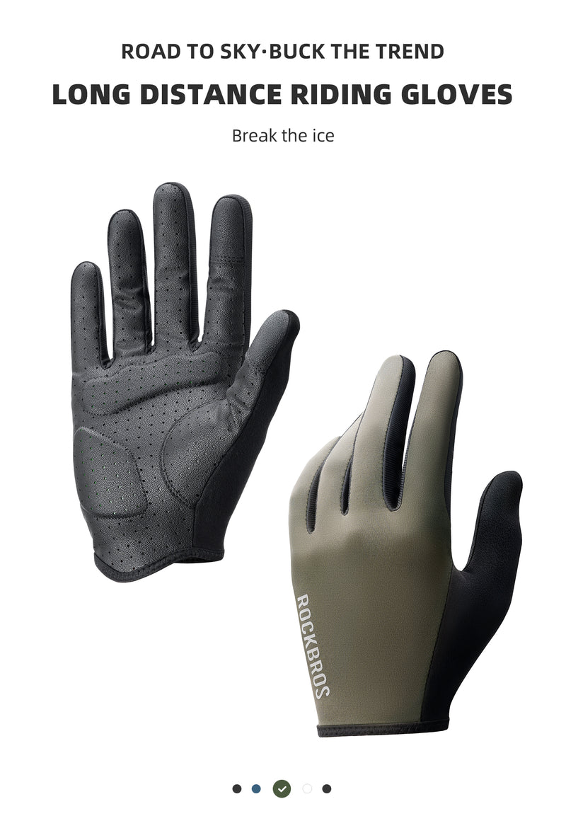 【ROAD TO SKY】by ROCKBROS Deluxe Cycling Gloves in Various Colours