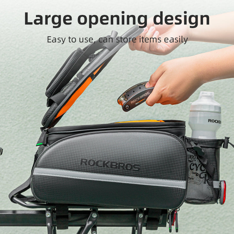 ROCKBROS Deluxe Bicycle Pannier Bike Bag with Extendable Compartments