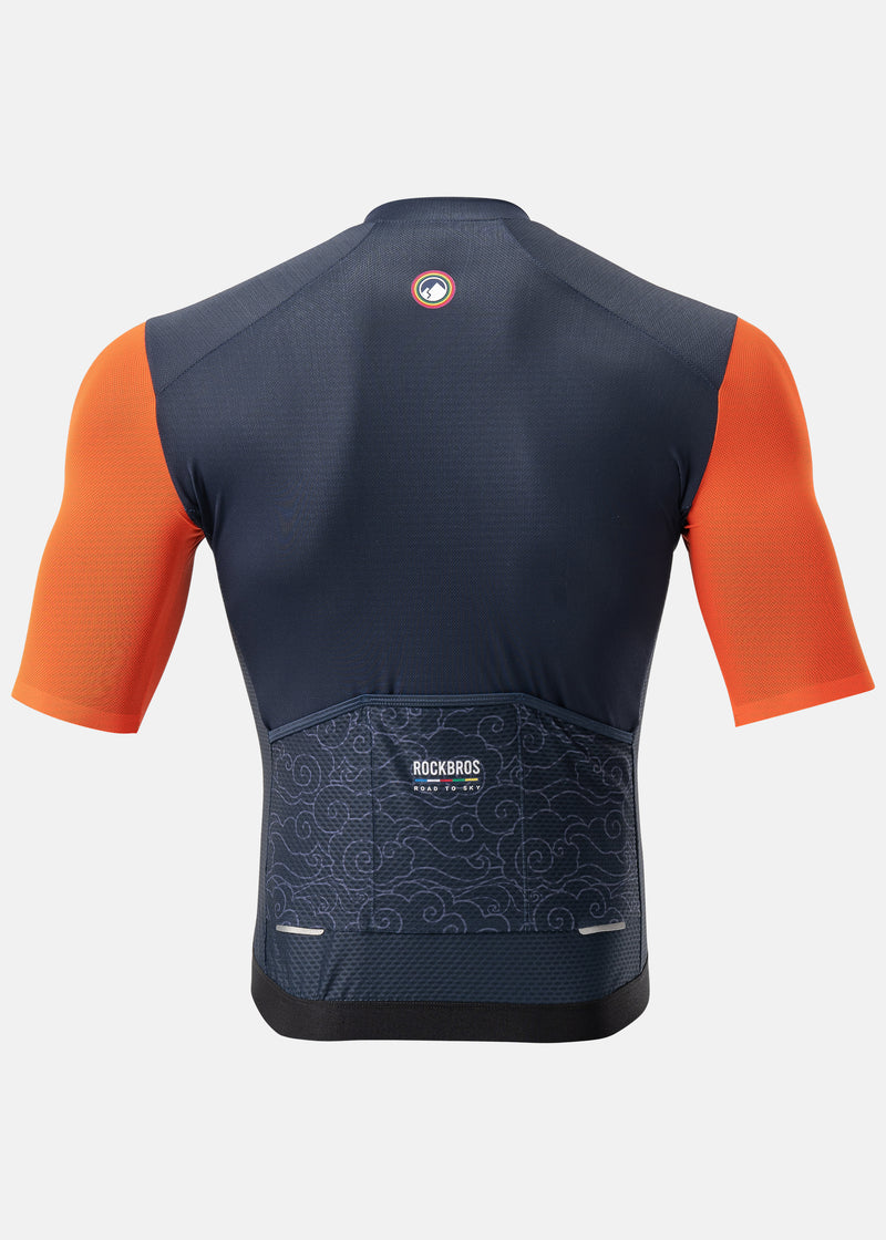 【ROAD TO SKY】by ROCKBROS Men's Short-Sleeve Cycling Jersey in Various Colours