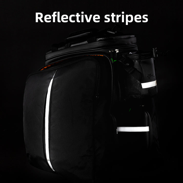 ROCKBROS Deluxe Bicycle Pannier Bike Bag with Extendable Compartments