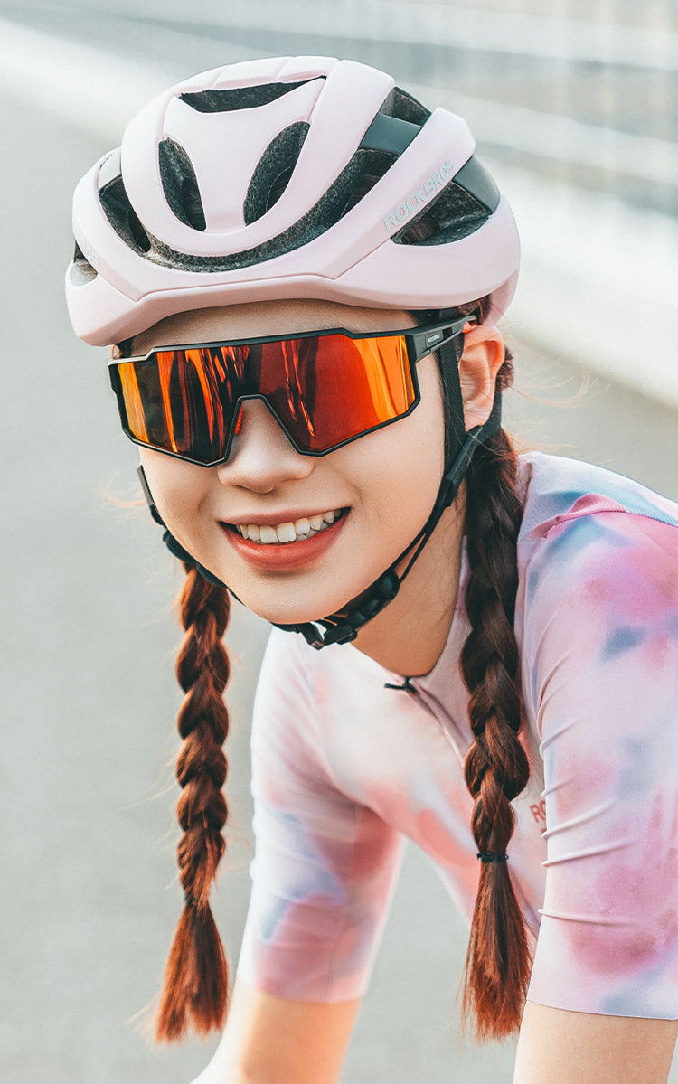 ROCKBROS Cycling Sunglasses Photochromic/Polarised Bicycle Riding Sports Glasses UV400