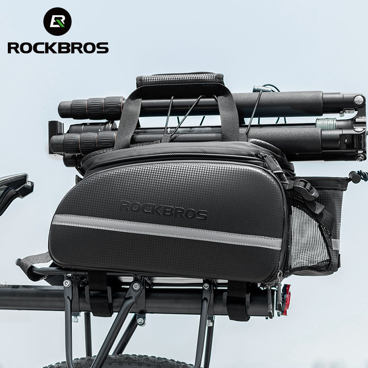 ROCKBROS Deluxe Bicycle Pannier Bike Bag with Extendable Compartments
