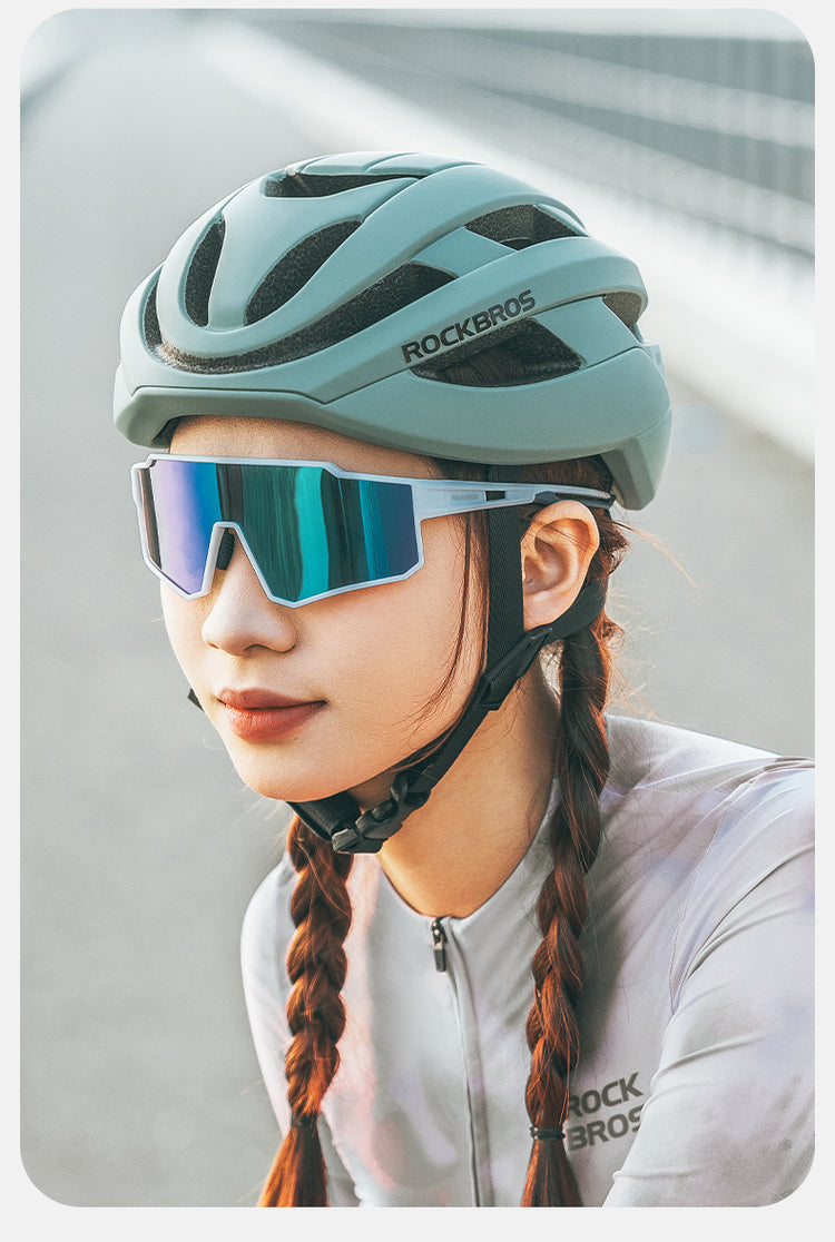 ROCKBROS Cycling Sunglasses Photochromic/Polarised Bicycle Riding Sports Glasses UV400
