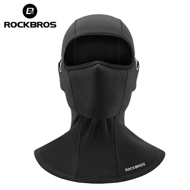 ROCKBROS Winter Thermal Balaclava Full Face Mask Windproof Cycling Neck Warmer