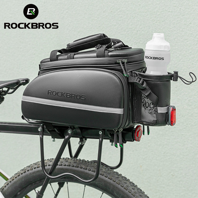 ROCKBROS Deluxe Bicycle Pannier Bike Bag with Extendable Compartments