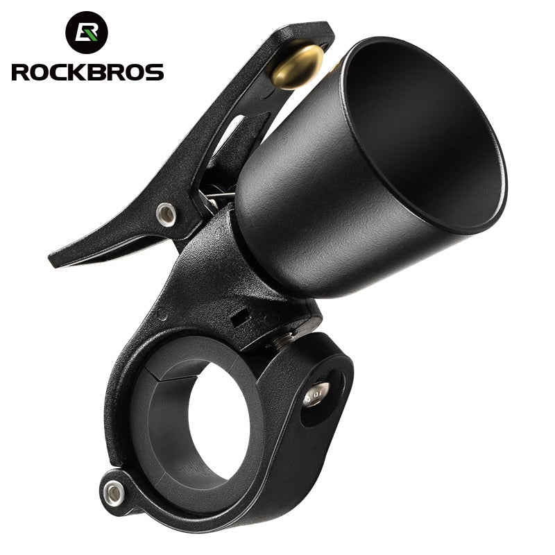 ROCKBROS Bike Bell Classic Bicycle Bell Mountain Bike Bells for Adults with Loud Sound and Fit for 0.87-1.25in/22.2-31.8mm Bicycle Handlebars