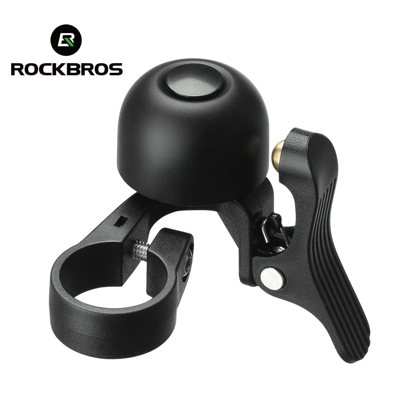 ROCKBROS Bike Bell Copper Alloy Durable Bicycle Bell with Clear Long S