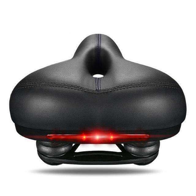 ROCKBROS Bicycle Saddle Seat Cushion with Taillight Breathable Softlou