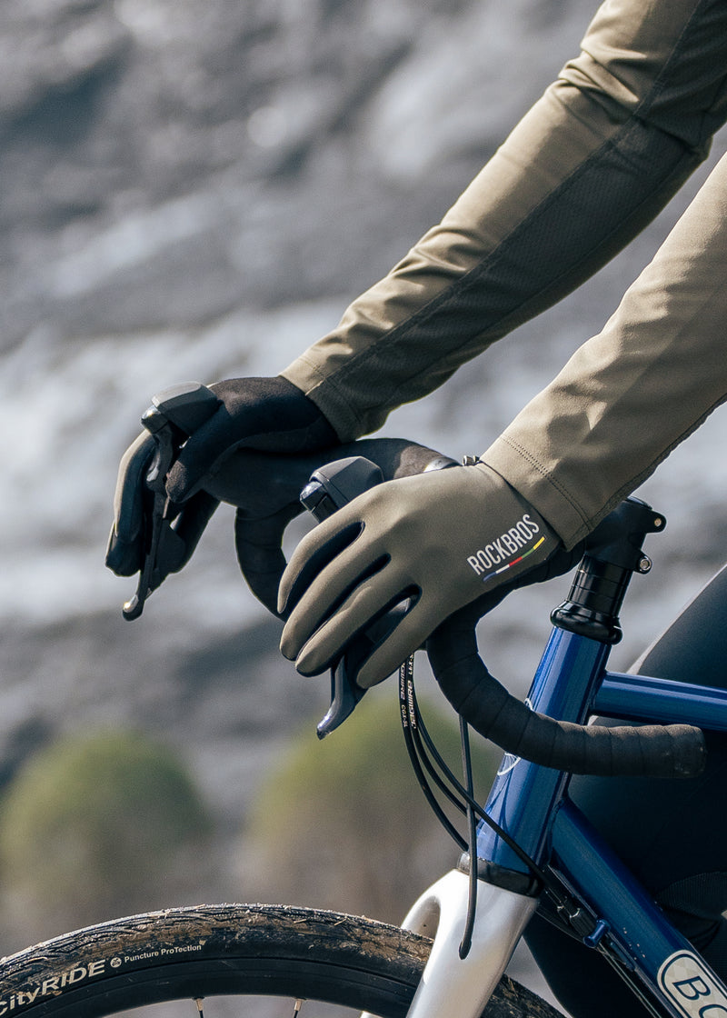 【ROAD TO SKY】by ROCKBROS Deluxe Cycling Gloves in Various Colours