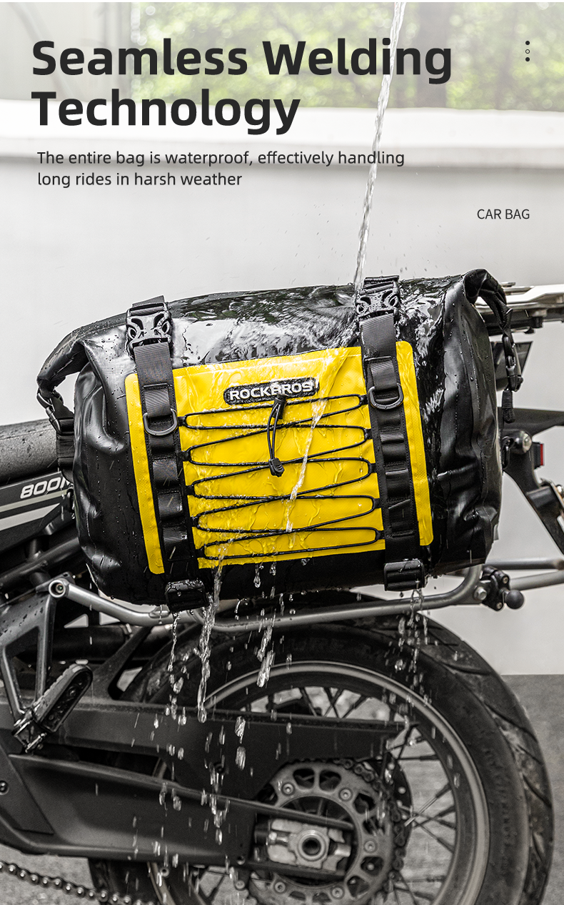 ROCKBROS Motorcycle Saddlebags in Various Colours Pair