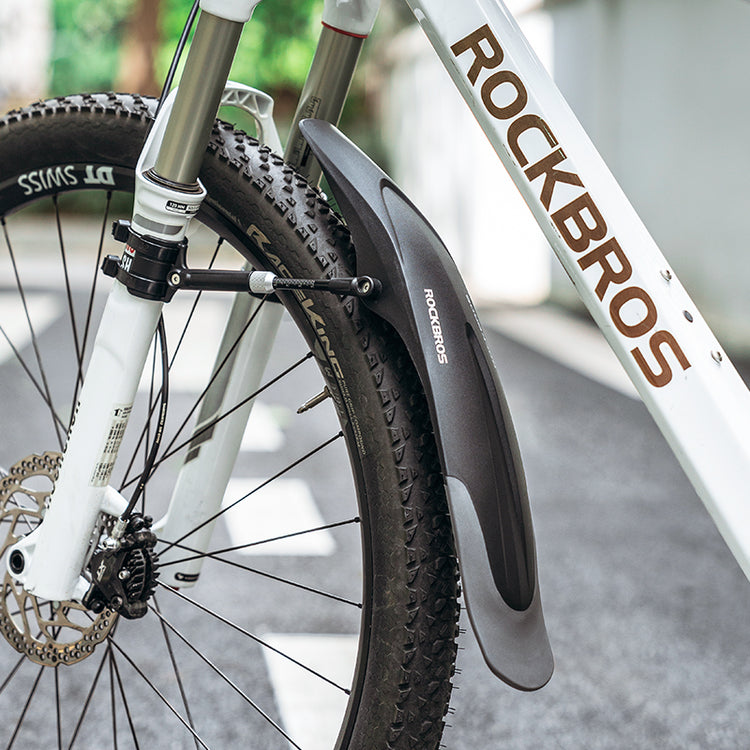 ROCKBROS Mountain Bike Front&Rear Fenders 26-29 inch MTB Mudguard Adjustable Quick Release