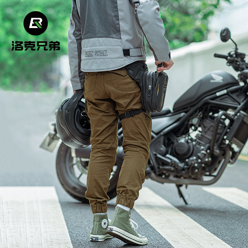 ROCKBROS Motorcycle Leg Bag for Men Women Waterproof Multifunctional Belt Bag Cycling Magnetic Backpack Waist Bag