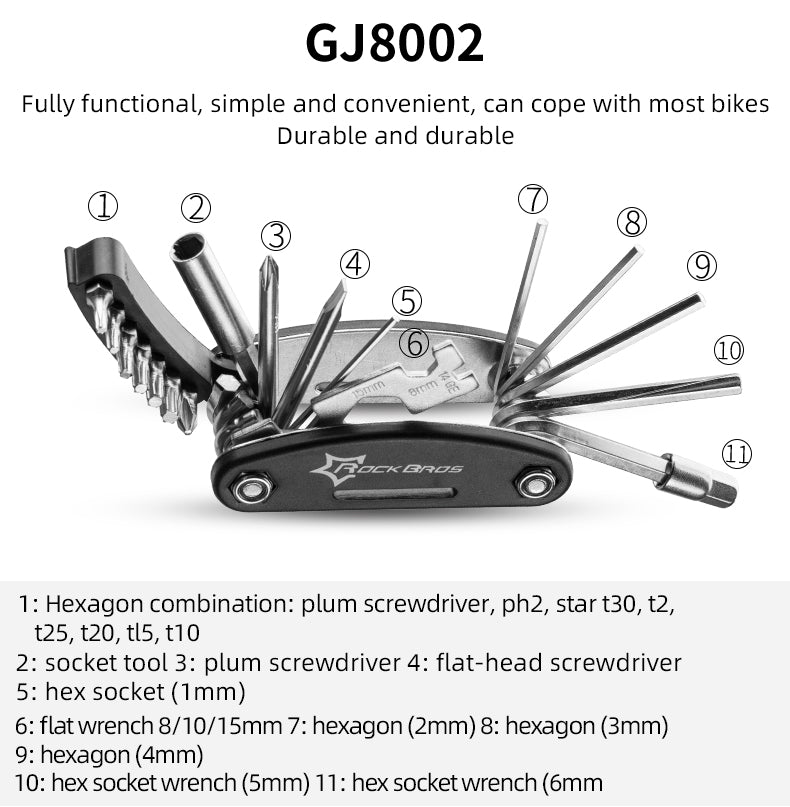 16 in 1 bike tool best sale