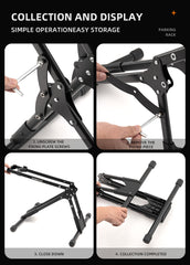 ROCKBROS Carbon Steel Folding Bike Stand