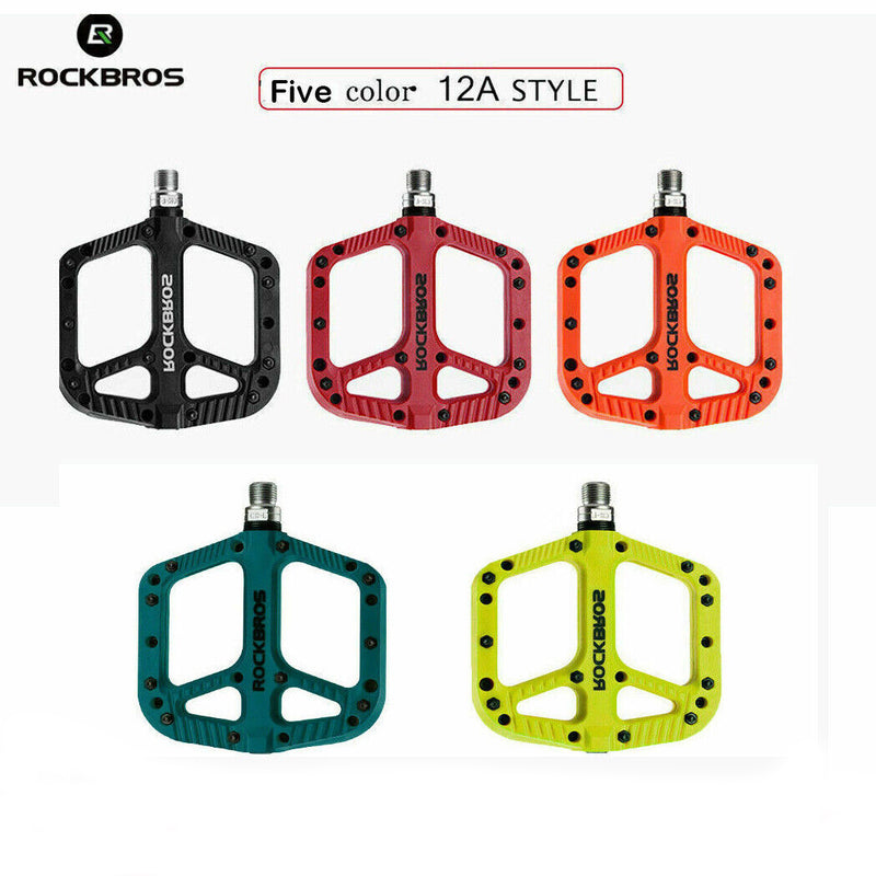 ROCKBROS Extra Large Bike Pedals in Various Colours (Pair)