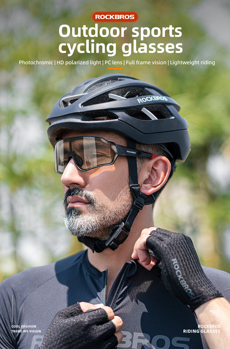 Rockbros Eyewear ROCKBROS Cycling Glasses Polarised Sunglasses