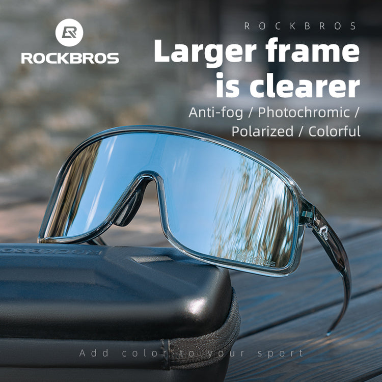 ROCKBROS Cycling Sunglasses Photochromic/Polarized Sports Glasses UV400