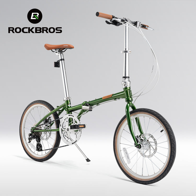ROCKBROS VDS 20 Inch Folding Bike 8 Speed 11-32T Cassette Disc Brake