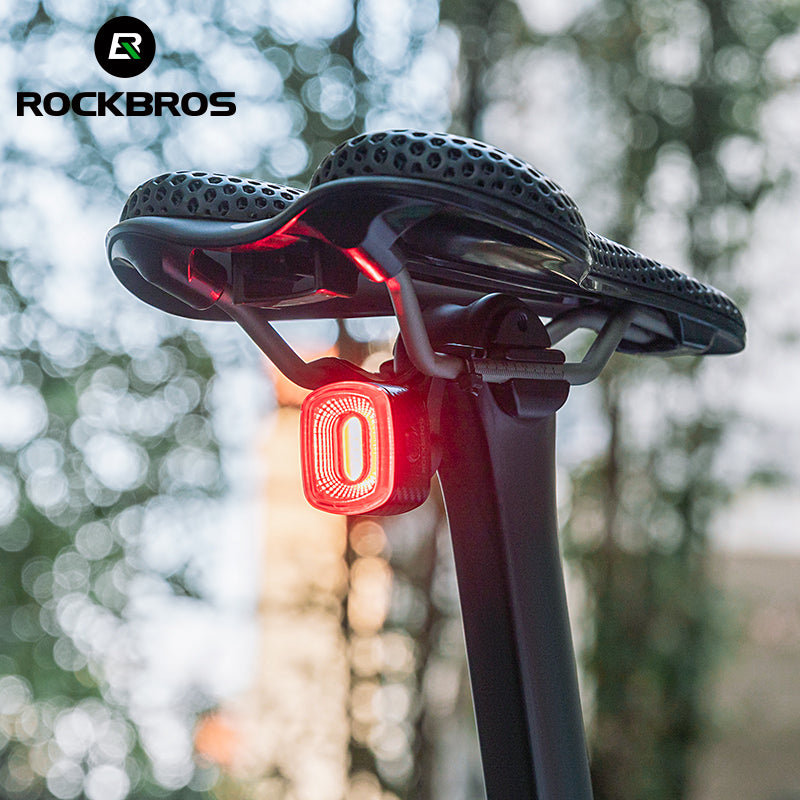 ROCKBROS Cycling Front Light Tail Light Combination Bike 1000LM Headlight Smart Sensing Brake Taillight Waterproof Lamps