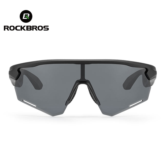 ROCKBROS Bluetooth Polarized Sunglasses Music Speaker Cycling Glasses Outdoor Sport
