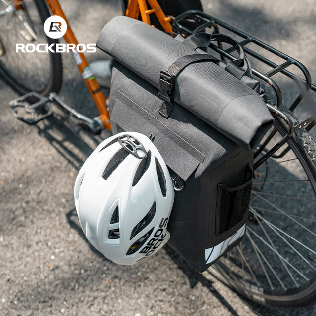 ROCKBROS Waterproof Bicycle Bike Rear Rack Bag Cycling Travel Trunk Bag 18L