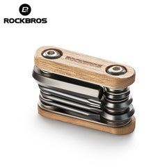 ROCKBROS 8-in-1 Multifunctional Portable Wooden Tool