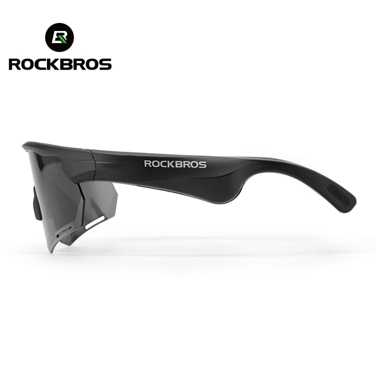 ROCKBROS Bluetooth Polarized Sunglasses Music Speaker Cycling Glasses Outdoor Sport