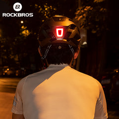 ROCKBROS Compact Red Helmet Light TT30-WD