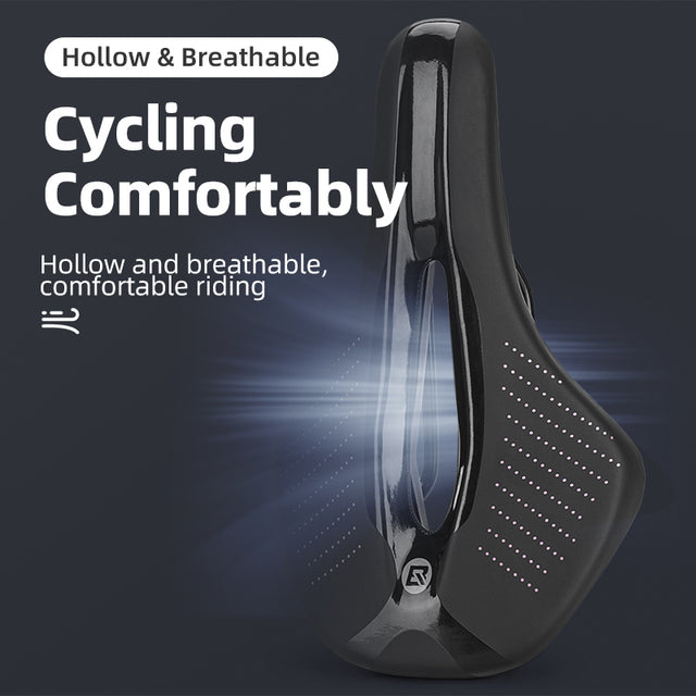 ROCKBROS Cycling Bicycle Saddle MTB Road Bike Seat Hollow Comfort Cushion