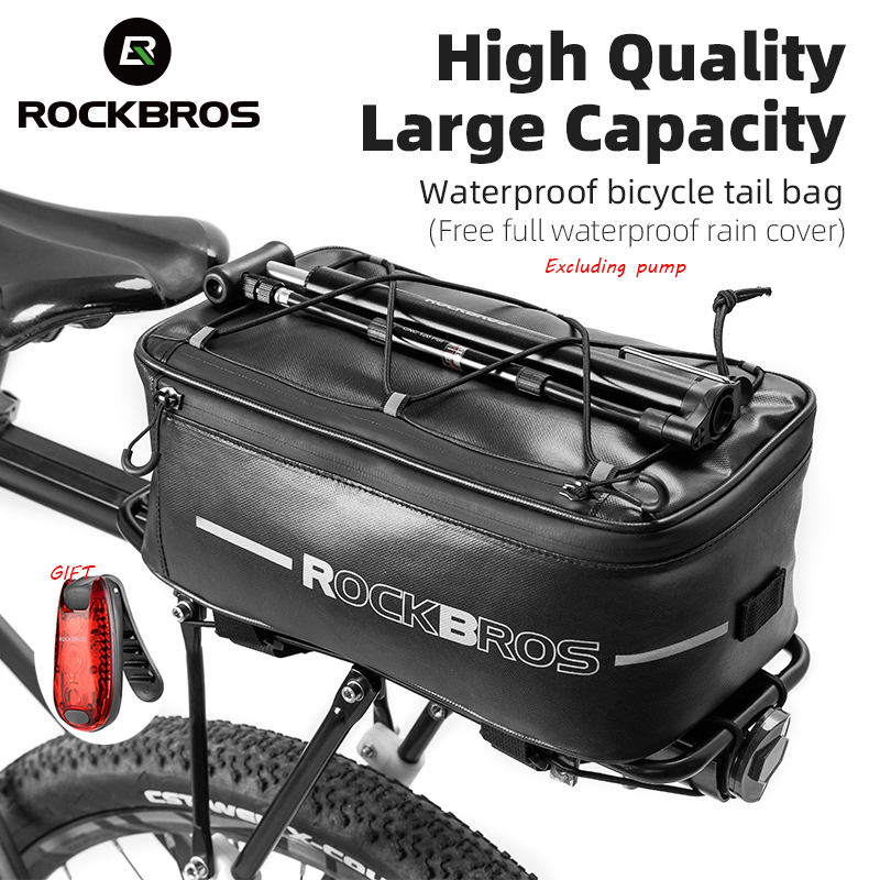 Bike bag rack deals