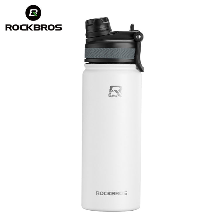 ROCKBROS Bicycle Cycling Insulated Water Bottle Stainless Steel Drink Cup 550/650ML 18/22oz