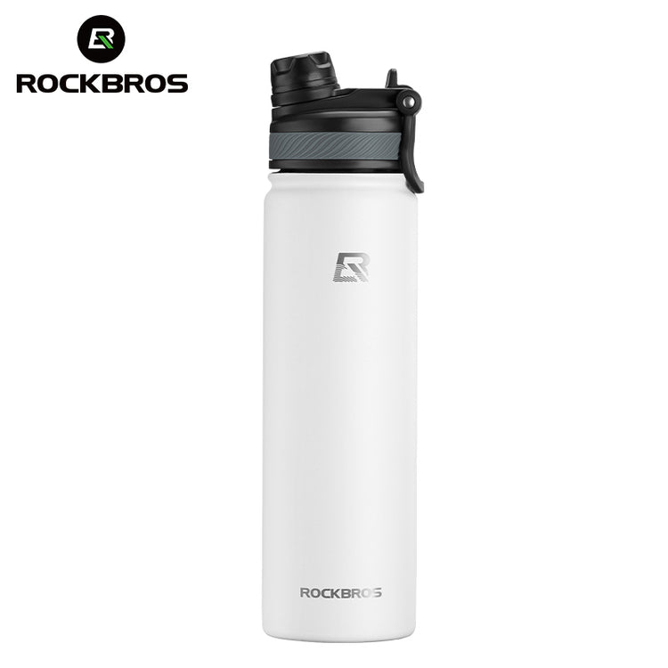 ROCKBROS Bicycle Cycling Insulated Water Bottle Stainless Steel Drink Cup 550/650ML 18/22oz
