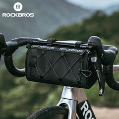 ROCKBROS Bicycle Front Handlebar Bag 1.5L Reflective MTB Road Bike Cycling Bag
