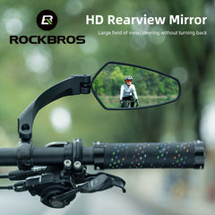 ROCKBROS Bike Rear View Mirror Handlebar eBike Mirror Mountain Bike Bicycle Mirrors