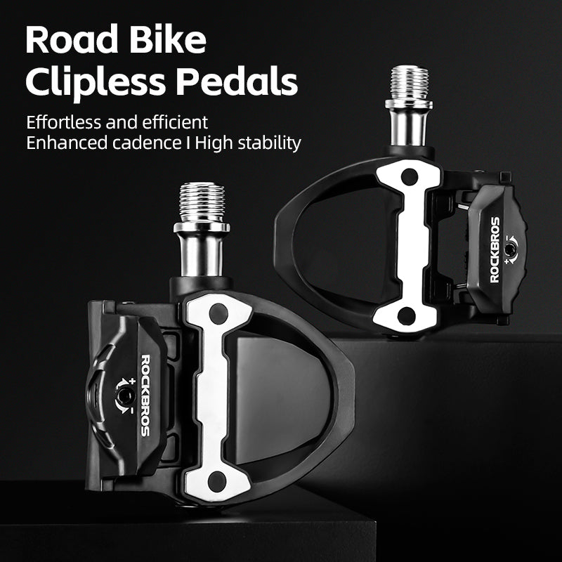 ROCKBROS Road Bike Lock Pedals SPD Bicycle Pedals Sealed Bearings Fit Shimano
