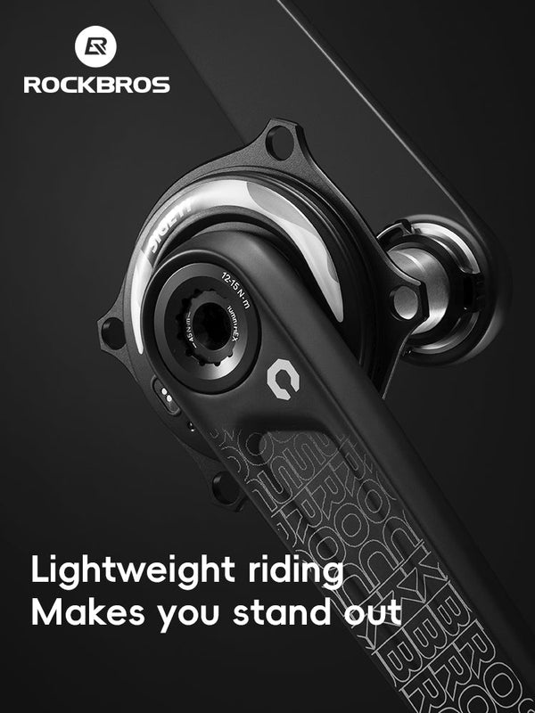 ROCKBROS Carbon Fiber Bike Crankset - ROCKBROS