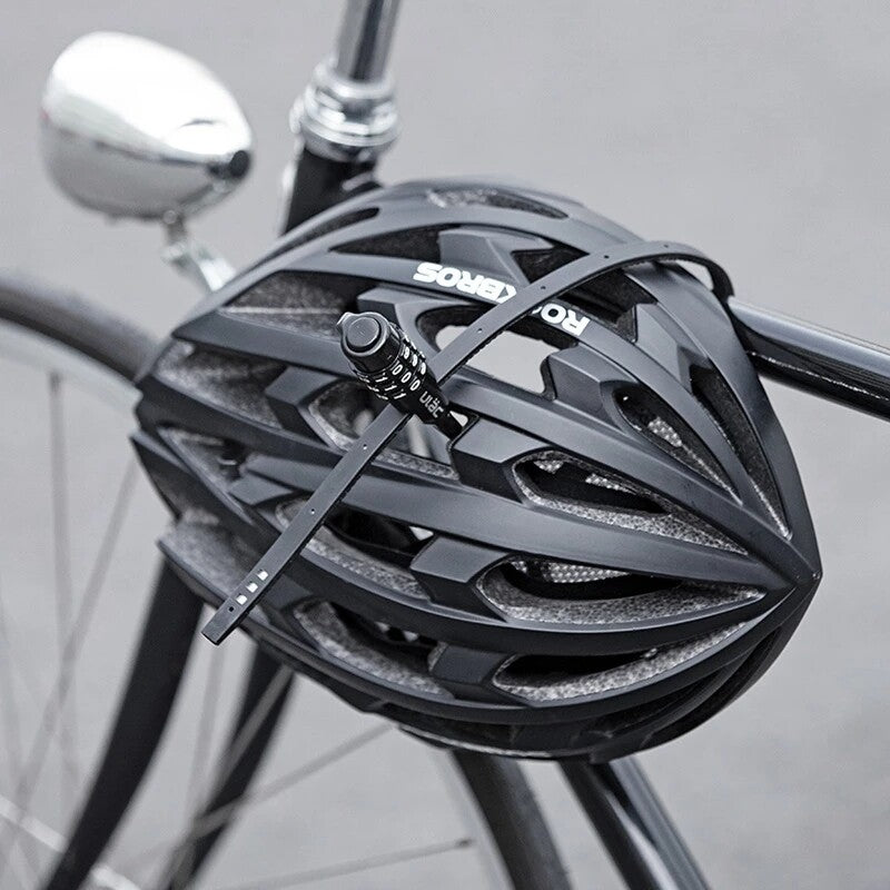 ULAC Bike Helmet Lock 3-Digit Code Password Lock Portable MTB Bike Lock With Key