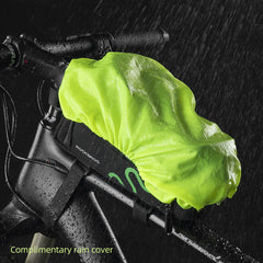 ROCKBROS Bike Frame Bag Bike Phone Mount Bag Bicycle Phone Holder with Side Bags Bike Top Tube Bag