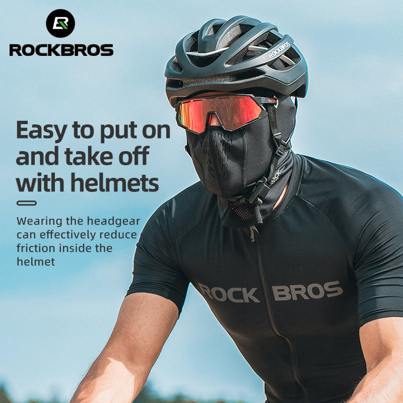 ROCKBROS Cycling Balaclava Motorcycle Bicycle Face Mask Sun UV Protection Headgear
