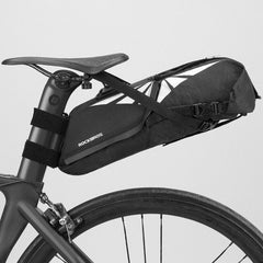 ROCKBROS Bike Saddle Bag Foldable 8L Waterproof Bicycle Seat Bag Tail Bag