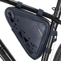 RockBros Bike Triangle Frame Bag Bike Storage Triangle Bag Two Side Pockets 1.5L