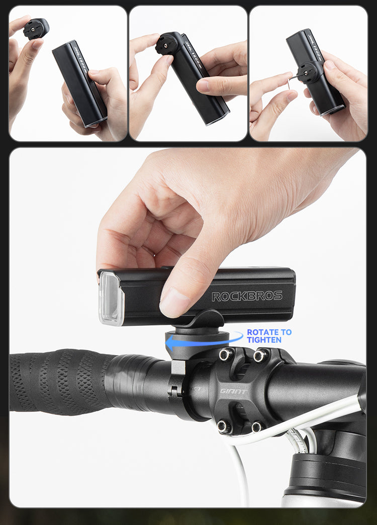 ROCKBROS Smart Sensor Bike Headlight RHL1500