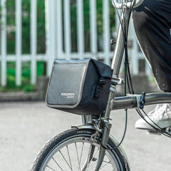 ROCKBROS Bike Front Tube Bags Waterproof Handlebar Bag Bicycle Frame Bag 3-4L