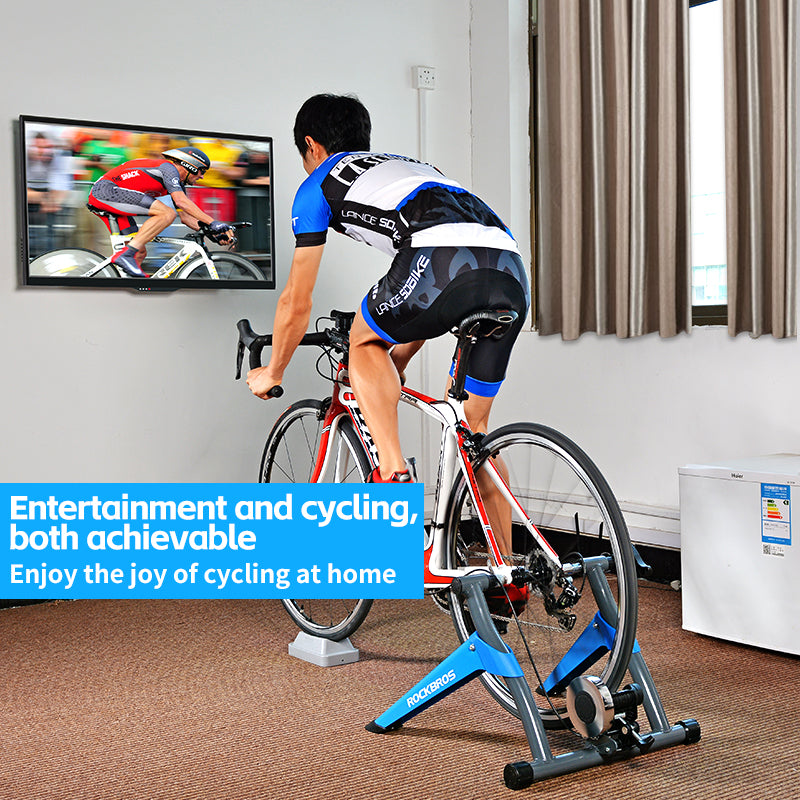 ROCKBROS Bike Trainer Stand for Indoor Riding Bicycle Exercise Magneti