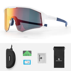 ROCKBROS Sports Polarized Sunglasses for Men Women UV400 Protection Sunglasses for Cycling Running Biking