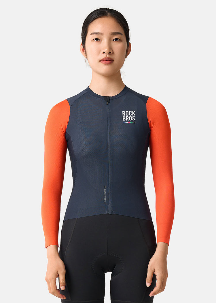 ROCKBROS ROAD TO SKY Cycling Clothes Women's Long-Sleeved Jersey