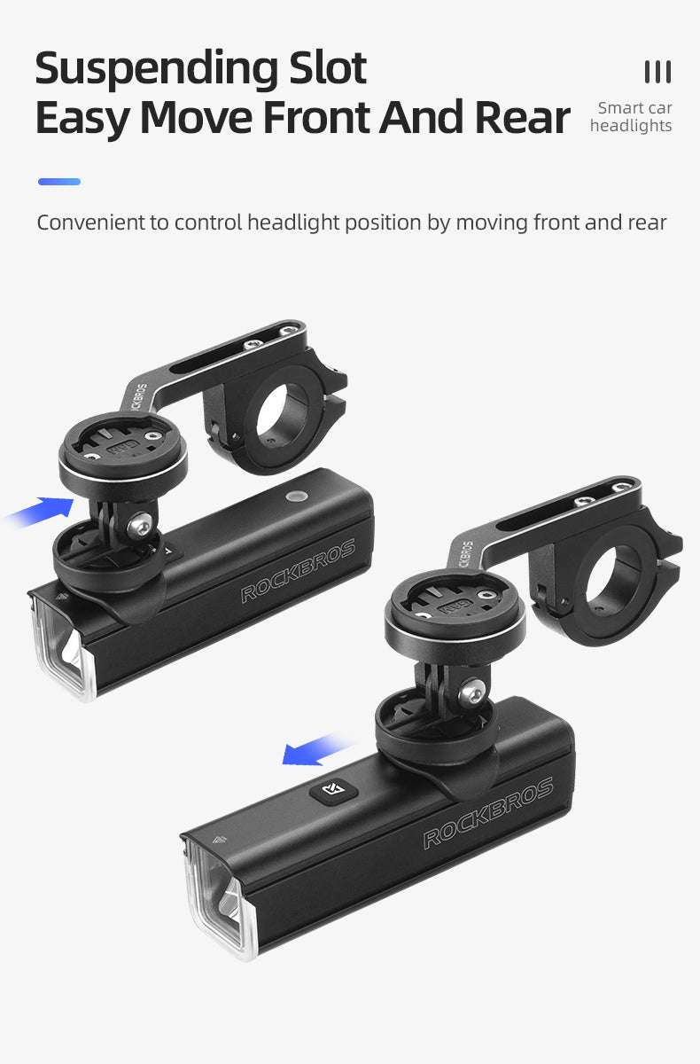 ROCKBROS Smart Sensor Bike Headlight RHL1500